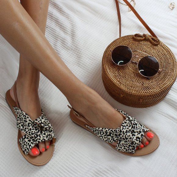 ðš//Island Gal// Animal print Sandal - Picture 8 of 8